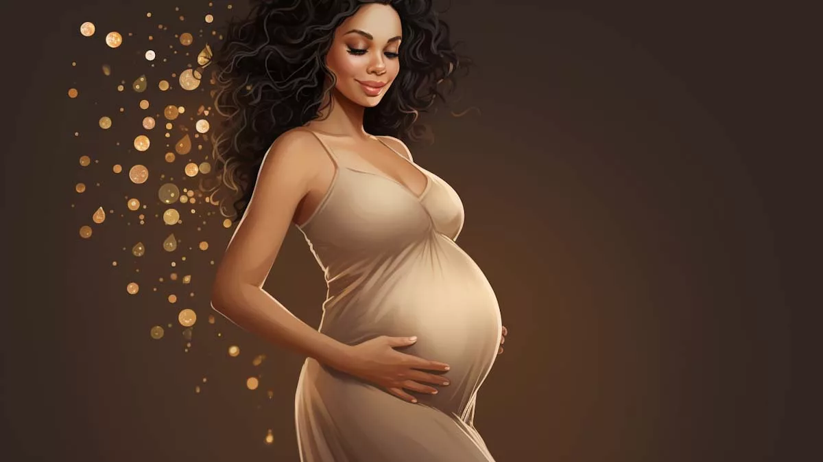 happy pregnant woman jpg